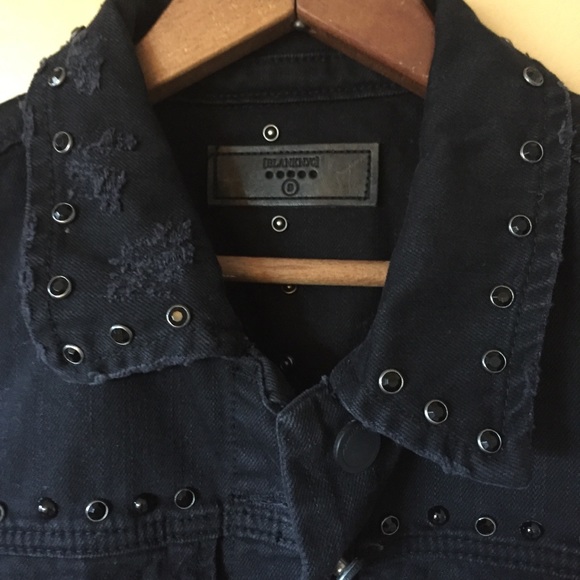 blank nyc black denim jacket